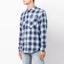 Purchase AMIRI FW21 藍色格紋長袖襯衫 男裝 標誌印花。 MSL052-466