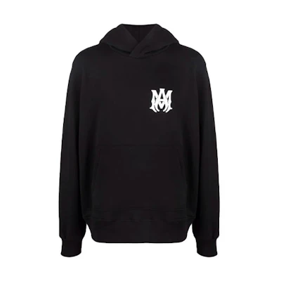 AMIRI FW21 Logo Print Pullover Hoodie Men’s Black XMJL003-001