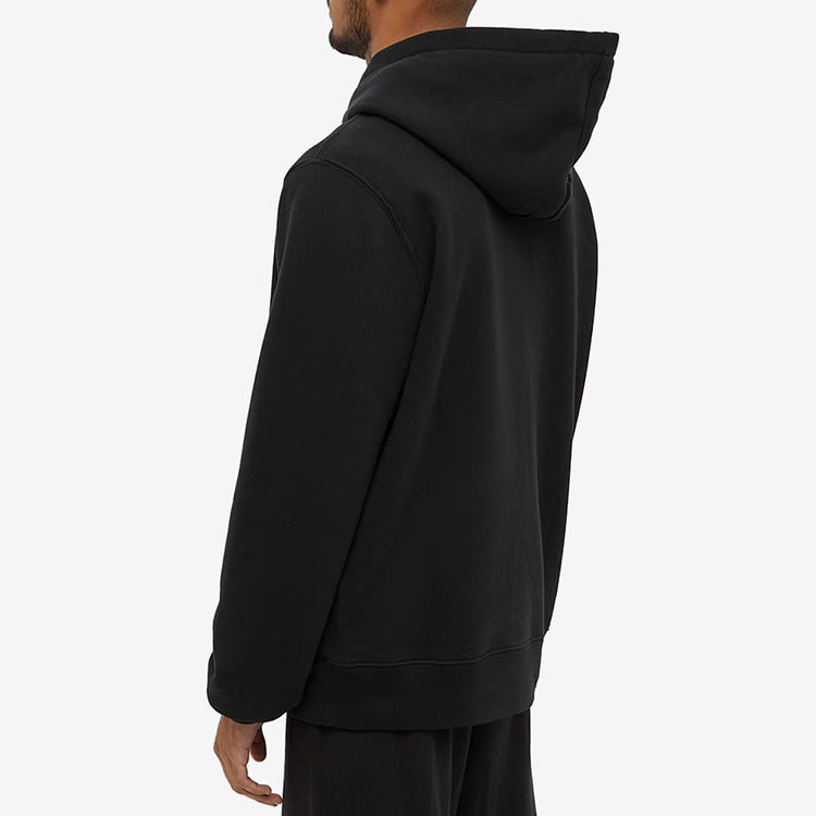 Shop AMIRI FW21 Logo Pullover Hoodie Black MJGH014-001