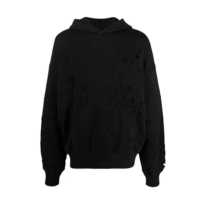 AMIRI FW21 Paint Splatter Hoodie Black MJOH002-001