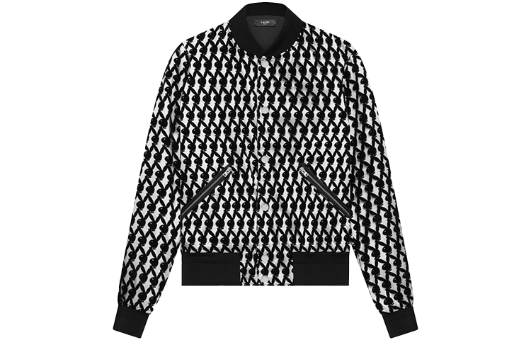 AMIRI FW21 Single-Breasted Jacket for Men Black MOS020-001