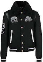 AMIRI FW22 Black Baseball Collar Button-Up Jacket. AW22MKL007-001 AMIRI FW22 Black Baseball Collar Button-Up Jacket. AW22MKL007-001