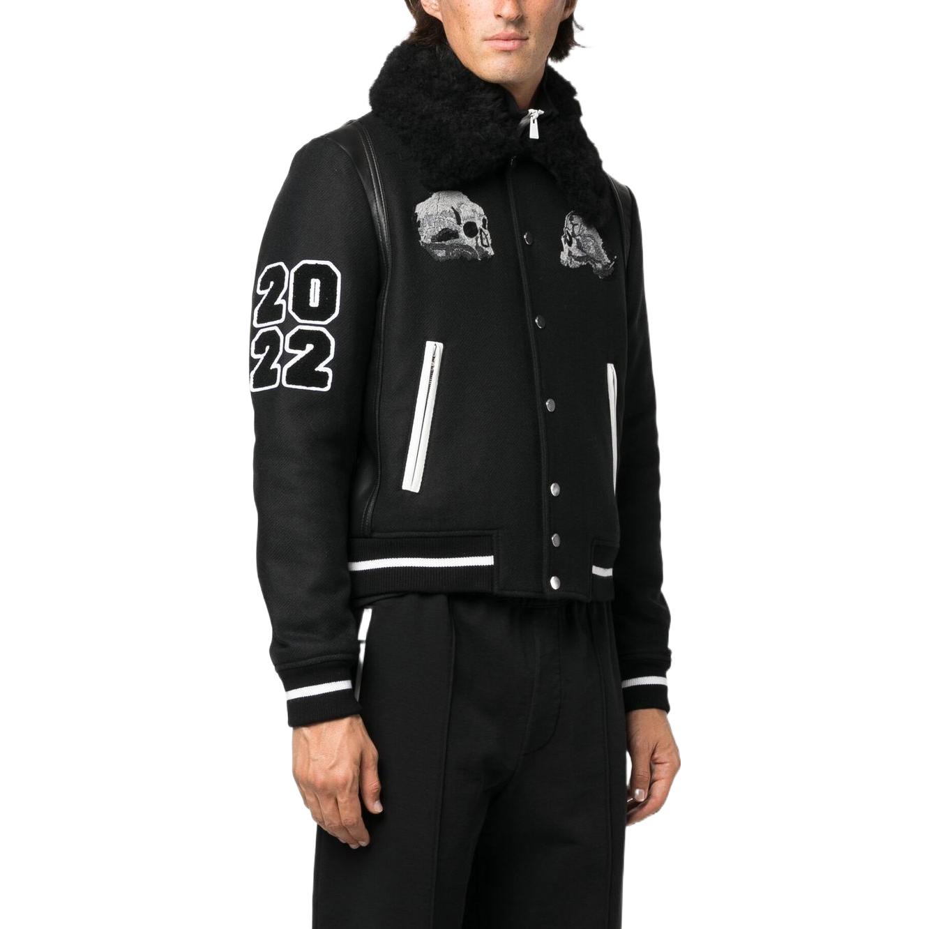 Purchase AMIRI FW22 黑色棒球領扣襟外套. AW22MKL007-001