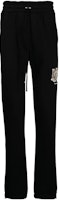 AMIRI FW22 Black Drawstring Sweatpants with Solid Logo Patch. PS22MJG025001 AMIRI FW22 Black Drawstring Sweatpants with Solid Logo Patch. PS22MJG025001