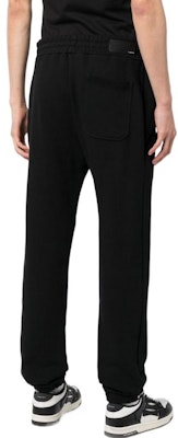 AMIRI FW22 Seluar Hitam Logo Cetak Bertali. AW22MJL007 Shop AMIRI FW22 Seluar Hitam Logo Cetak Bertali. AW22MJL007