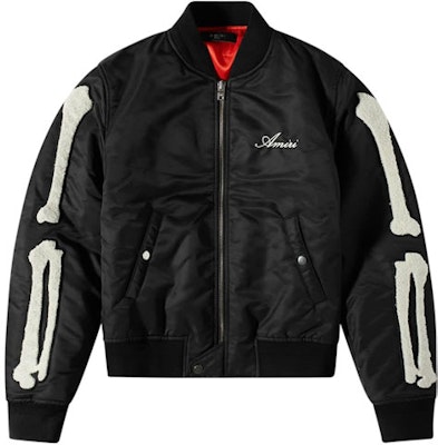 AMIRI FW22 黑色標誌棒球外套秋季系列 PF22MOS008NS-001 Buy AMIRI FW22 黑色標誌棒球外套秋季系列 PF22MOS008NS-001