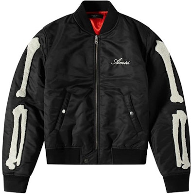 AMIRI FW22 黑色標誌棒球外套秋季系列 PF22MOS008NS-001 Order AMIRI FW22 黑色標誌棒球外套秋季系列 PF22MOS008NS-001