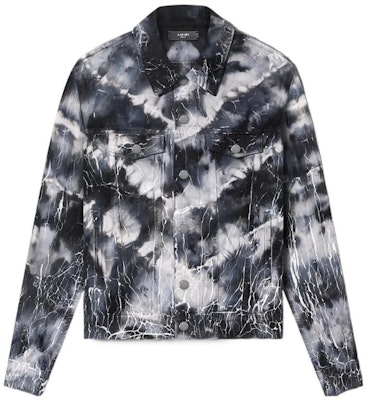 AMIRI FW22 黑色紮染牛仔外套附鈕扣與領款式 PS23MDT008-001 Order AMIRI FW22 黑色紮染牛仔外套附鈕扣與領款式 PS23MDT008-001