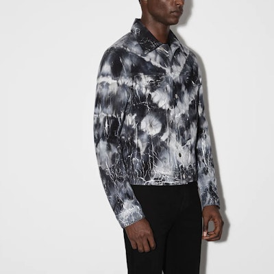 AMIRI FW22 黑色紮染牛仔外套附鈕扣與領款式 PS23MDT008-001 Purchase AMIRI FW22 黑色紮染牛仔外套附鈕扣與領款式 PS23MDT008-001