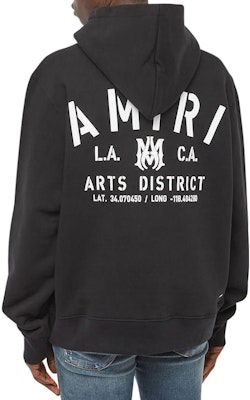 AMIRI FW22 黑色寬鬆版大Logo印花連帽上衣. PF22MJH034001 Purchase AMIRI FW22 黑色寬鬆版大Logo印花連帽上衣. PF22MJH034001