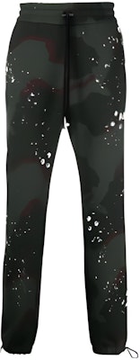 AMIRI FW22 印花綁帶低腰慢跑褲 深綠色 PF22MJL046-901 Buy AMIRI FW22 印花綁帶低腰慢跑褲 深綠色 PF22MJL046-901