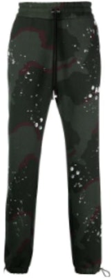 AMIRI FW22 印花綁帶低腰慢跑褲 深綠色 PF22MJL046-901 Order AMIRI FW22 印花綁帶低腰慢跑褲 深綠色 PF22MJL046-901