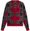 Buy AMIRI 秋冬22 紅色V領長袖馬海毛開襟毛衣. AW22MKC012-610