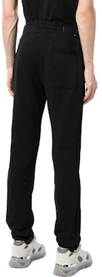 AMIRI FW22 スリムフィット ロゴプリント スウェットパンツ ブラック XMJS001001001 Shop AMIRI FW22 スリムフィット ロゴプリント スウェットパンツ ブラック XMJS001001001