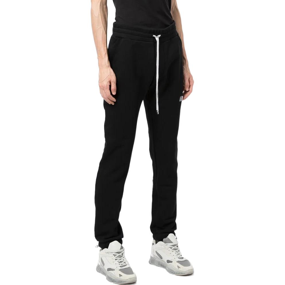 Purchase AMIRI FW22 スリムフィット ロゴプリント スウェットパンツ ブラック XMJS001001001