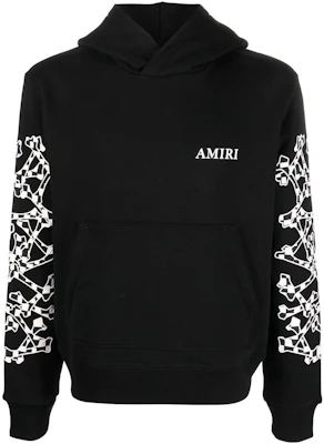 AMIRI FW22 Black Hoodie with Logo Graphic Print AW22MJG020 Buy AMIRI FW22 Black Hoodie with Logo Graphic Print AW22MJG020
