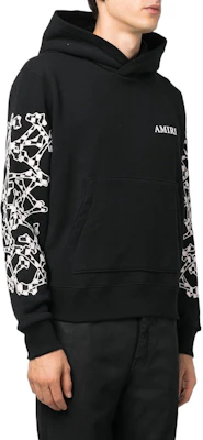 AMIRI FW22 Black Hoodie with Logo Graphic Print AW22MJG020 Purchase AMIRI FW22 Black Hoodie with Logo Graphic Print AW22MJG020
