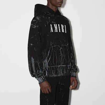 AMIRI FW22 Cracked Logo Print Hoodie Black Men’s PS23MJL024-001 Purchase AMIRI FW22 Cracked Logo Print Hoodie Black Men’s PS23MJL024-001