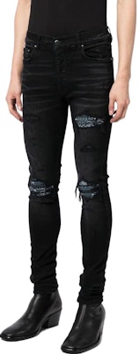 AMIRI FW22 Seluar Skinny Lelaki Hitam Distressed. AW22MDS012023 Purchase AMIRI FW22 Seluar Skinny Lelaki Hitam Distressed. AW22MDS012023