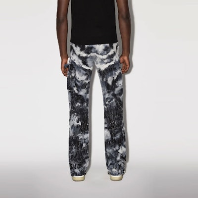 AMIRI FW22 黑色做舊紮染鈕扣牛仔褲. PS23MDF006-018 Shop AMIRI FW22 黑色做舊紮染鈕扣牛仔褲. PS23MDF006-018