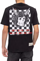 Purchase AMIRI FW22 骷髏字母印花黑色短袖男士T恤 圓領T恤 AW22MJG001-001