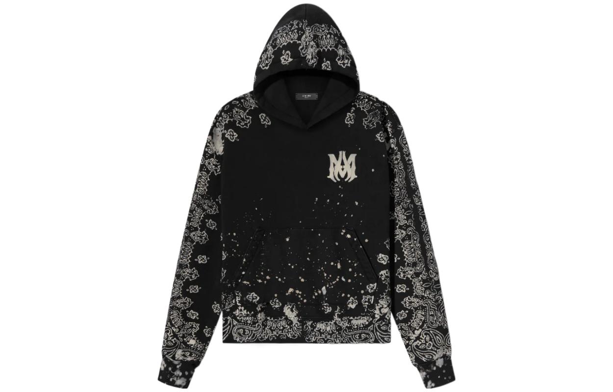 AMIRI FW22 Logo Print Hoodie Black - 191846356465