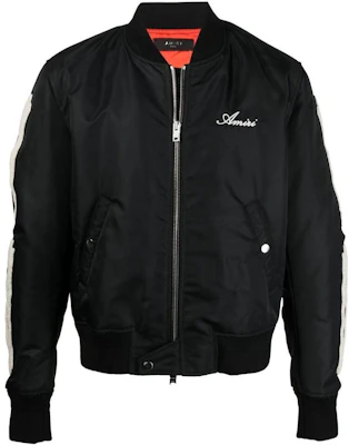 AMIRI FW22 Jaket Zip Nilon Berlapis Hitam Koleksi Musim Luruh MOS008001 Buy AMIRI FW22 Jaket Zip Nilon Berlapis Hitam Koleksi Musim Luruh MOS008001