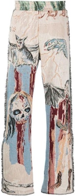 AMIRI FW22 骷髏動物印花直筒休閒褲 多色 男款 AW22MAW032-271 Order AMIRI FW22 骷髏動物印花直筒休閒褲 多色 男款 AW22MAW032-271