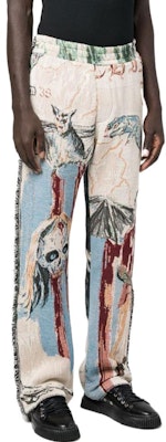 AMIRI FW22 骷髏動物印花直筒休閒褲 多色 男款 AW22MAW032-271 Purchase AMIRI FW22 骷髏動物印花直筒休閒褲 多色 男款 AW22MAW032-271