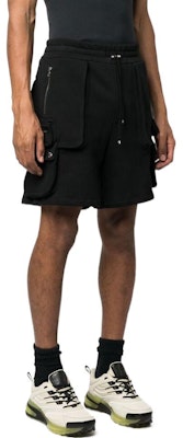 AMIRI FW22 ソリッド エラスティック ドローストリング ストレート ショーツ ブラック メンズ PF22MJP003-001 Purchase AMIRI FW22 ソリッド エラスティック ドローストリング ストレート ショーツ ブラック メンズ PF22MJP003-001