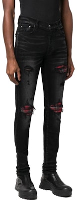 AMIRI FW22 Jeans Ajustados Negros Lavados y Desgastados Slim Fit. AW22MDS013-023 Purchase AMIRI FW22 Jeans Ajustados Negros Lavados y Desgastados Slim Fit. AW22MDS013-023