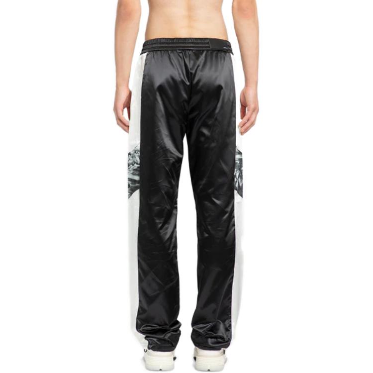 AMIRI FW23  Black Straight-Leg Elastic Track Pants with Side Stripes. PF23MAW006-001 圖 5