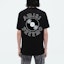 Shop AMIRI FW23 黑色T恤 字母唱片圖案印花 AW23MJG009-001