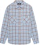 Buy AMIRI FW24 Kemeja Lengan Panjang Kotak-Kotak Biru Langit. AMSTFL1003-456