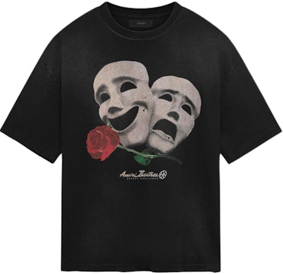 AMIRI 2024秋冬黑色印花寬鬆版型短袖T恤 男款 AMJYTE1100-001 Buy AMIRI 2024秋冬黑色印花寬鬆版型短袖T恤 男款 AMJYTE1100-001