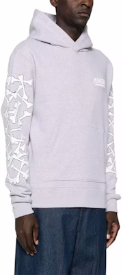AMIRI FW24 Embossed Logo Textured Knit Hoodie Men’s Light Grey AMJYHD1051-GREY Purchase AMIRI FW24 Embossed Logo Textured Knit Hoodie Men’s Light Grey AMJYHD1051-GREY