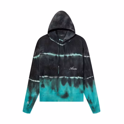 AMIRI Gradient Print Hoodie Blue Long Sleeve Casual Sweatshirt PS22MKF047-420