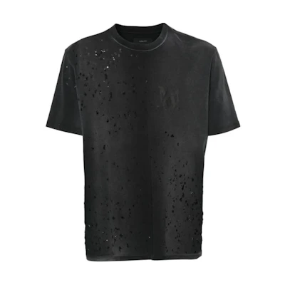 AMIRI Graphic Print Crewneck Slim Fit Short Sleeve T-Shirt Men’s Black AMJYTE1002-051