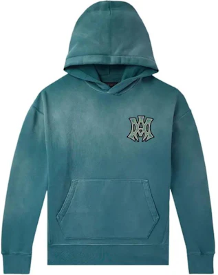 AMIRI Green Graphic Embroidered Oversized Hoodie AMJYHD1082-EVER Buy AMIRI Green Graphic Embroidered Oversized Hoodie AMJYHD1082-EVER