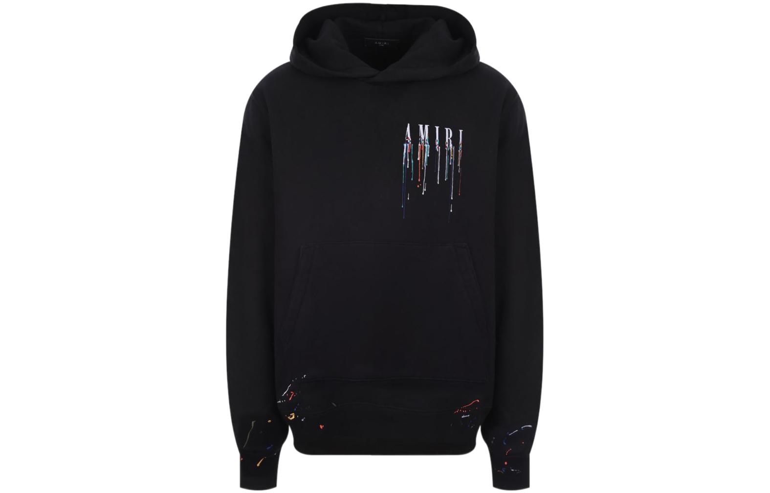AMIRI Logo Hoodie Black MJL034004BLACK