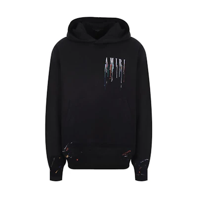 AMIRI Logo Hoodie Black MJL034004BLACK