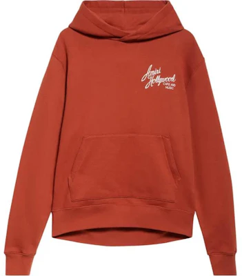 AMIRI Logo Hoodie Long Sleeve in Burnt Orange AMJYHD1104-BURN Buy AMIRI Logo Hoodie Long Sleeve in Burnt Orange AMJYHD1104-BURN