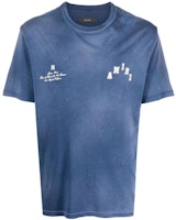 AMIRI Logo Letter Print Crewneck Short Sleeve T-Shirt . PF23MJG008-420 AMIRI Logo Letter Print Crewneck Short Sleeve T-Shirt . PF23MJG008-420