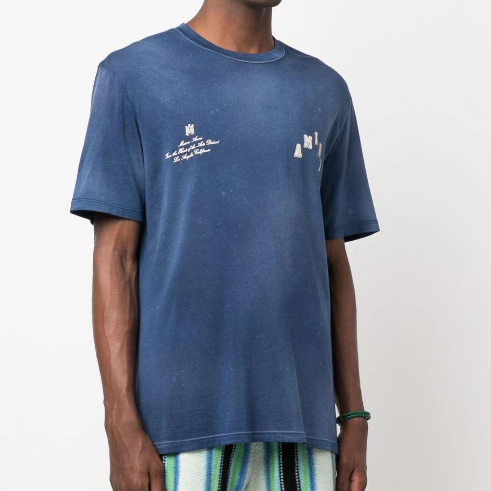 Purchase AMIRI 字母印花短袖圓領T恤 PF23MJG008-420
