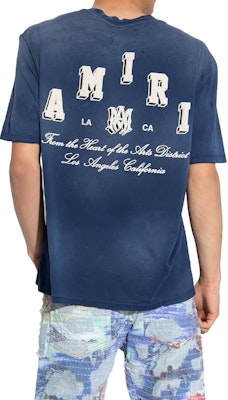 AMIRI 字母印花短袖圓領T恤 PF23MJG008-420 Sizing AMIRI 字母印花短袖圓領T恤 PF23MJG008-420