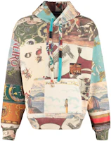 AMIRI Multicolor Full-Print Hooded Sweatshirt Pullover W0M02536TE-MUL AMIRI Multicolor Full-Print Hooded Sweatshirt Pullover W0M02536TE-MUL