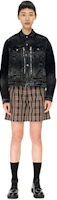 Sizing AMIRI Paisley Patchwork Denim Jacket Unisex - Black. F0M04178RD-BLACK