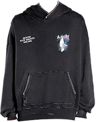 AMIRI Peace Dove Hoodie Black () Y0M02371TE Buy AMIRI Peace Dove Hoodie Black () Y0M02371TE