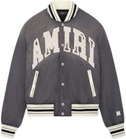 AMIRI PF24 Gray Printed Single-Breasted Loose-Fit Long-Sleeve Jacket AMOUBB1005-001 AMIRI PF24 Gray Printed Single-Breasted Loose-Fit Long-Sleeve Jacket AMOUBB1005-001