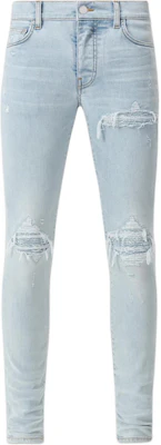 AMIRI PF24 Jacquard Washed Slim Jeans Indigo Sky Blue AMDNSY1044-854 Buy AMIRI PF24 Jacquard Washed Slim Jeans Indigo Sky Blue AMDNSY1044-854